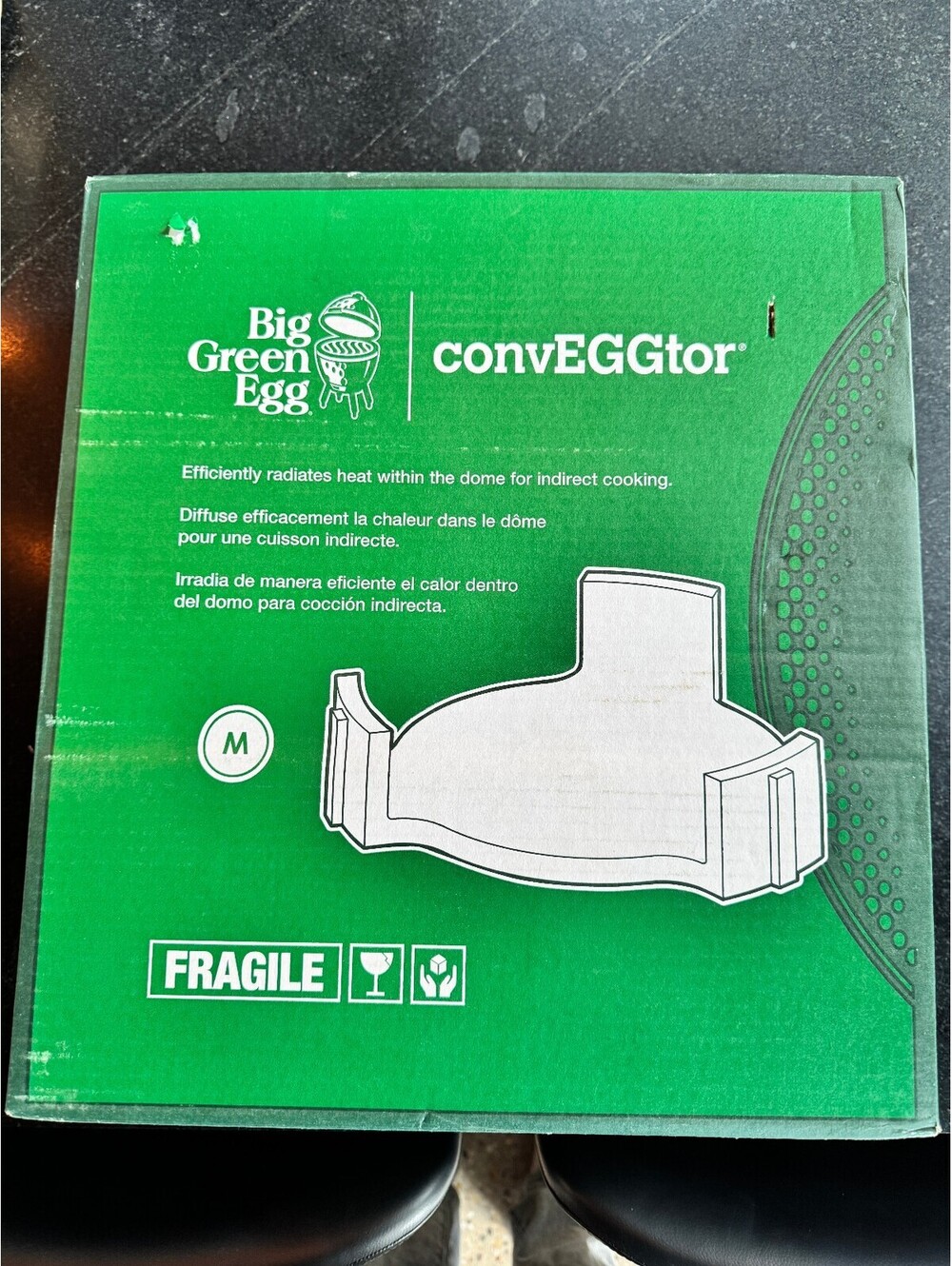 Brand New in Box Medium Big Green Egg convEGGtor